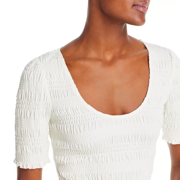 NWT Frame smocked knit top XS - Picture 3 of 7